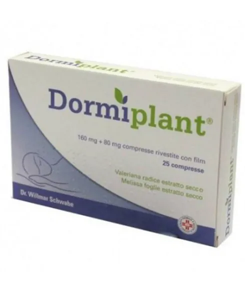Dormiplant 160 mg+80 mg 25 Compresse