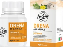 Drena Forte Integratore Drenante Betulla Pilosella Ortosiphon 60 Capsule