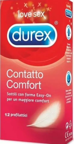 Durex Contatto Comfort 12 Pezzi
