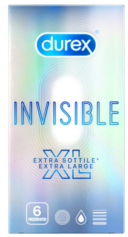 Durex Invisible XL 6 pezzi