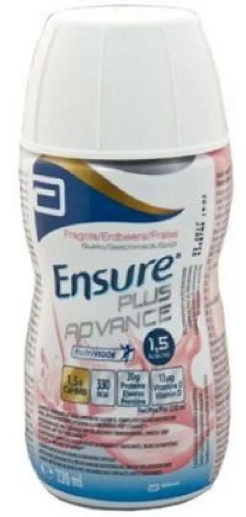 Ensure Plus Advance Fragola 4 X 220 ml