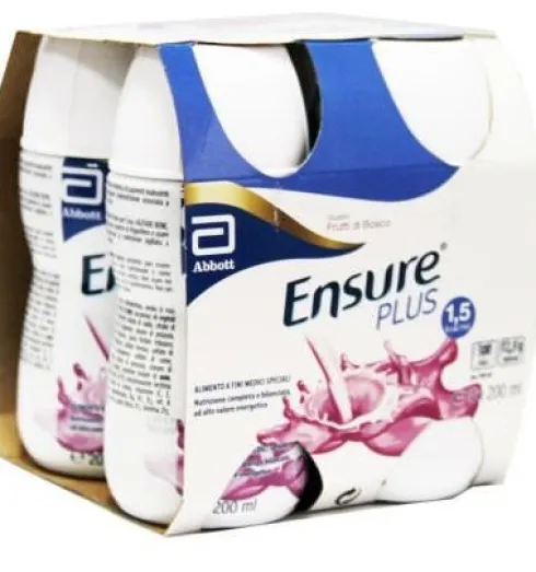 Ensure Plus Frutti Di Bosco 4 X 200 ml