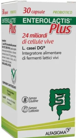 Enterolactis Plus 30 capsule