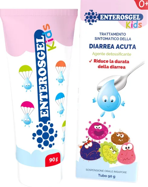 Enterosgel Kids Gel Orale Enterosorbente per Diarrea Bambini Tubo 90 g
