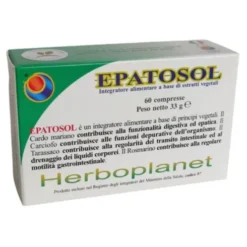 EpatoSol Integratore Fegato e Detox 60 Compresse
