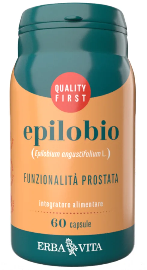 Epilobio Integratore per Funzionalità della Prostata 60 Capsule Vegane