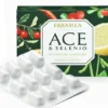 Erbamea Ace & Selenio Integratore Antiossidante con Vitamine A C E e Selenio 24 Capsule Vegetali