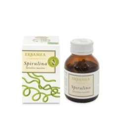 Erbamea Spirulina Integratore Ricostituente Naturale per Energia e Benessere 50 Capsule Vegetali