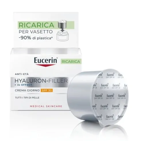 Eucerin Hyaluron-Filler Crema Giorno Spf 30 Anti Età Ricarica 50 ml