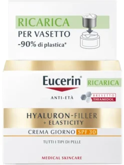 Eucerin Hyaluron-Filler + Elasticity Giorno Spf 30 Ricarica 50 ml