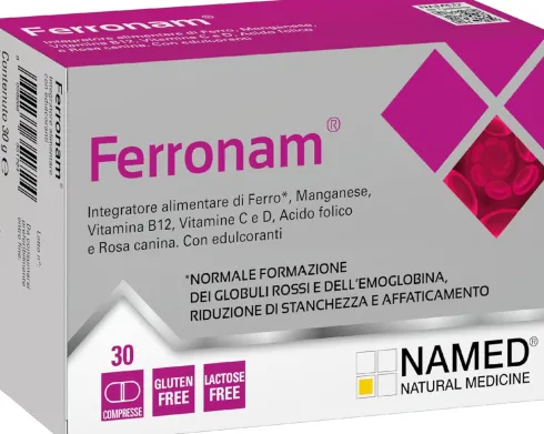 Ferronam IntegratoreFerro Stanchezza e Anemia 30 compresse