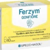 Ferzym Gonfiore Probiotico con Bacillus coagulans Camomilla Basilico e FOS 40 Capsule