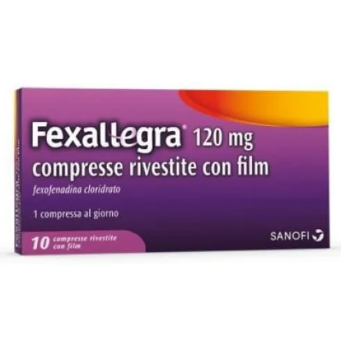 Fexallegra 120 mg 10 Compresse