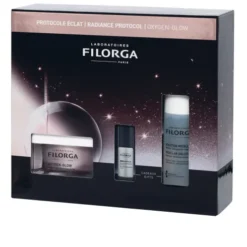Filorga Cofanetto Natale Oxygen-Glow – Kit Luminosità con Micellare 50 ml + NCEF-Revitalize Serum 5 ml + Crema Oxygen-Glow 50 ml