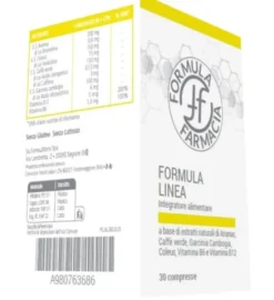 Formula Linea Integratore Drenante con Ananas Caffè Verde Garcinia Coleus 30 Compresse