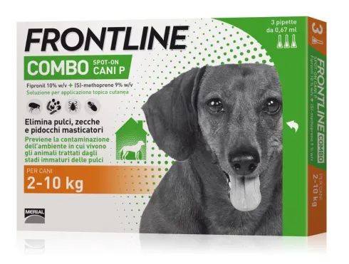 Frontline Combo Spot-On Cani Da 2 A 10 Kg 3 Pipette