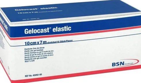 Gelocast Benda Ossido Zinco 10 cm X 7 M