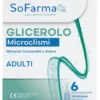 Glicerolo Microclismi Adulti 9 g con Camomilla e Malva 6 Microclismi Monouso