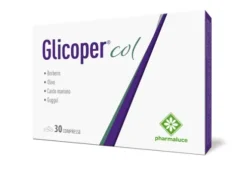 Glicoper Col Integratore per Colesterolo e Trigliceridi con Berberina 30 Compresse