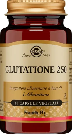 Glutatione 250 30 capsule vegetali