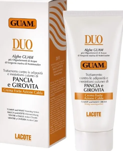 Guam Duo Crema Pancia e Girovita Effetto Caldo Rimodellante 150 ml