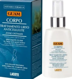 Guam Trattamento Urto Crema Anticellulite Zone Ostinate Azione Intensiva 100 ml