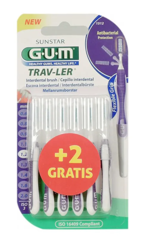 Gum Trav-ler 1512 Scovolino 1,2 mm 6 pezzi