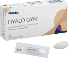 Hyalo Gyn ovuli acido ialuronico secchezza vaginale 10 ovuli