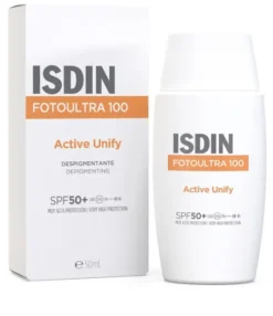 ISDIN FotoUltra 100 Active SPF50+ Fotoprotezione Viso Anti Macchie e Iperpigmentazioni 50 ml