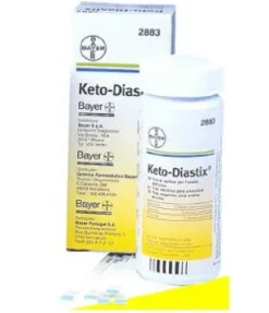 Ketodiastix Strisce per la Misurazione di Glucosio e Corpi Chetonici 50 pezzi