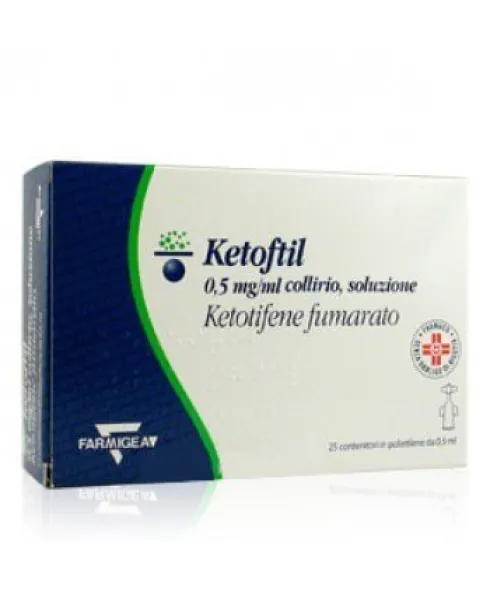 Ketoftil Collirio Monodose 25 Flaconi