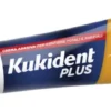 Kukident Doppia Azione Crema Adesiva per Dentiera 40 g – Tenuta Forte e Comfort Prolungato