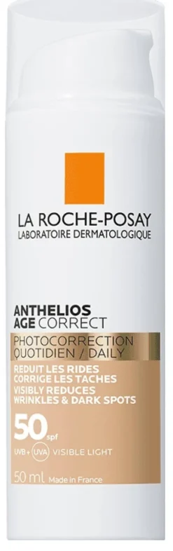 La Roche-Posay Anthelios Age Correct TT SPF 50 Crema Solare Colorata Anti-Macchie 50 ml