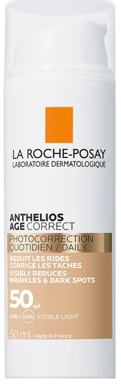 La Roche-Posay Anthelios Age Correct TT SPF 50 Crema Solare Colorata Anti-Macchie 50 ml