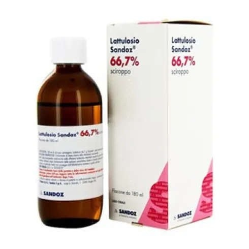 Lattulosio Sandoz 66,7% Sciroppo 180 ml
