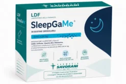 LDF SleepGaMe Integratore per Sonno e Addormentamento con Melatonina GABA e Vitamina B6 30 Stick