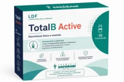 LDF TotalB Active Integratore con Vitamina B12, Niacina, Zinco e Fosfoserina 10 Flaconcini