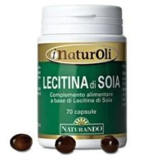 Lecitina Soia Naturando 70 Capsule