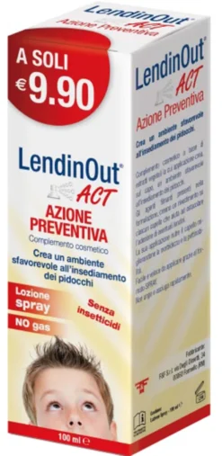 Lendinout ACT Azione Preventiva Spray 100 ml