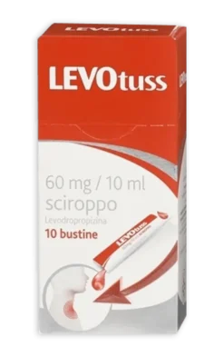 Levotuss Sciroppo 60 mg/10 ml 10 Bustine