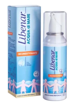 Libenar Acqua di Mare Decongestionante Spray Ipertonico 100 ml