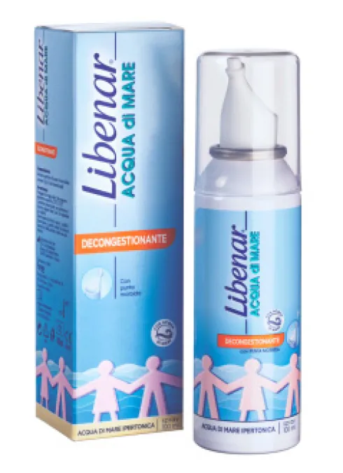 Libenar Acqua di Mare Decongestionante Spray Ipertonico 100 ml