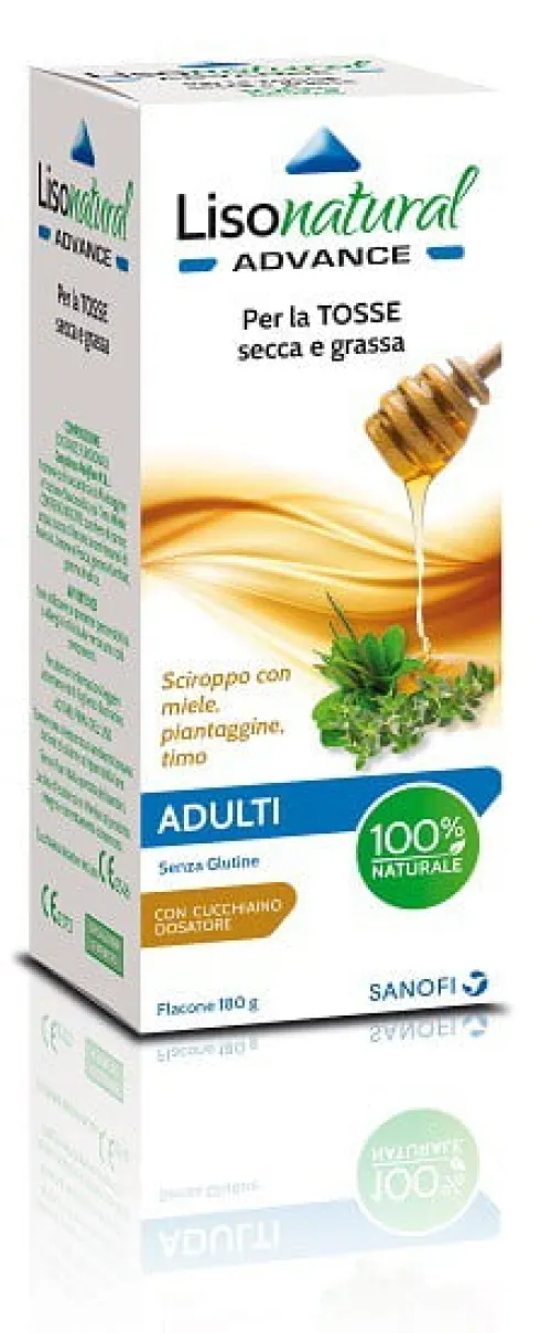 Lisonatural Advance Adultii Sciroppo 180 grammi