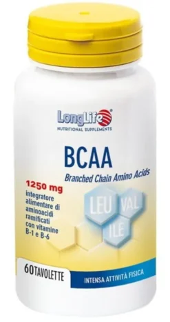 Longlife Bcaa 1250 Mg 60 Tavolette