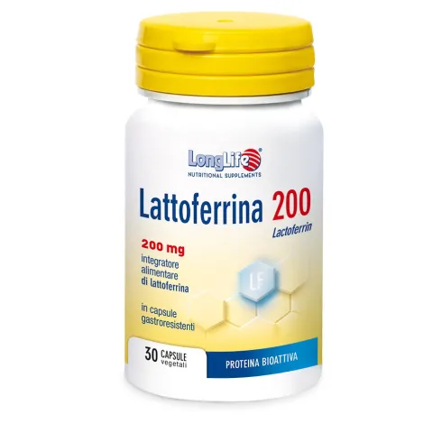 Longlife Lattoferrina 200 30 Capsule