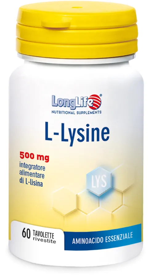 Longlife L-Lysine 500 mg 60 tavolette