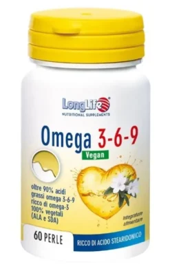 Longlife Omega 3-6-9 Vegan 750 mg 60 Perle