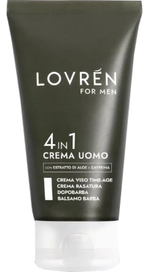 Lovren Men 4in1 Crema Viso e Dopobarba 50 ml