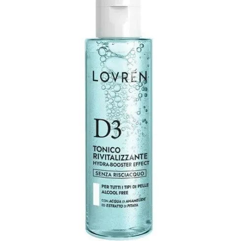 Lovrén D3 Tonico Rivitalizzante con Acido Glicolico Pitaya e Amamelide 100 ml