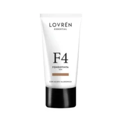 Lovrén F4 Tan Fondotinta Idratante con Acido Ialuronico Effetto Naturale 25 ml